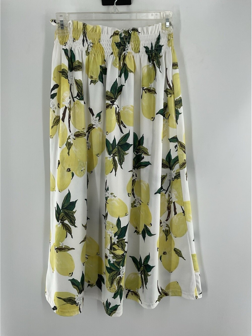 Unbranded Women’s Size Small Lemon Floral Skirt Multicolor Maxi 007